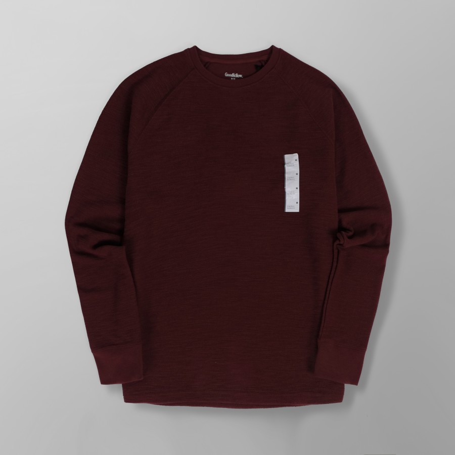 Goodfellow Crewneck Longsleeve Maroon XL