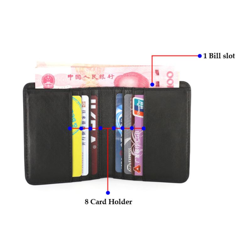 MEIMEISHOP CHIKA DOMPET KARTU WANITA &amp; PRIA DOMPET KARTU SIMPLE WALLET LOKAL BATAM TERMURAH FASHION