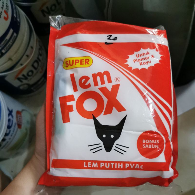 

Lem Kayu Putih Fox 700gr, 350gr, Kecil Ready Bandung