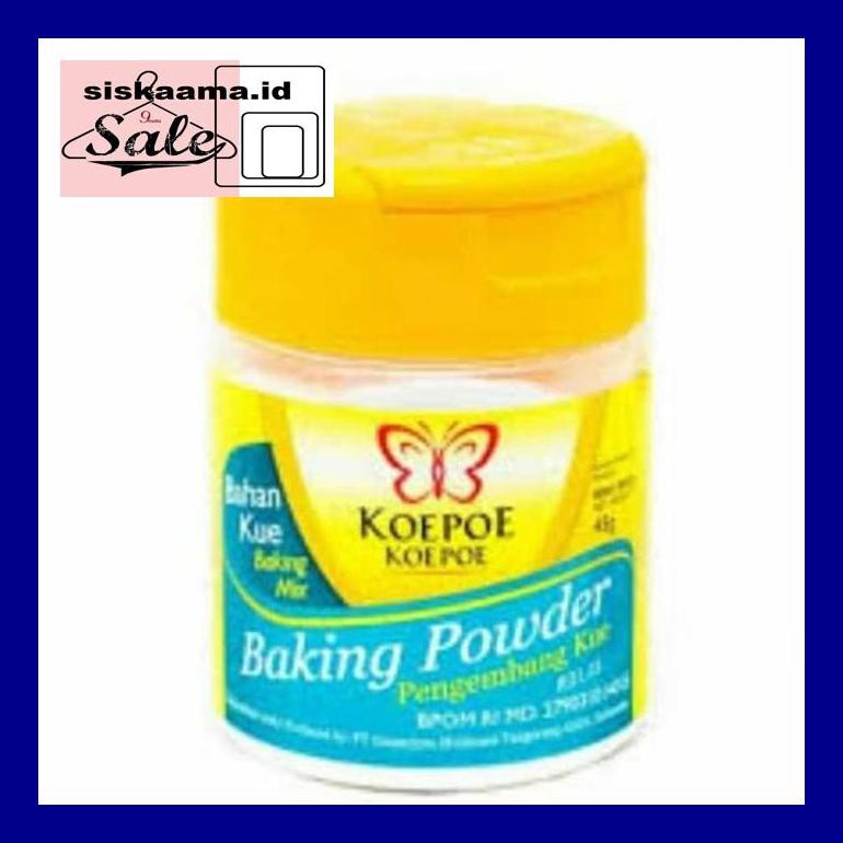 

A40D0Yh Koepoe Koepoe Baking Powder 45 Gram D50Tr40V