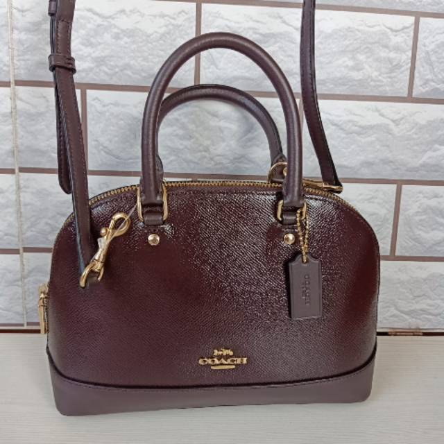 TAS COACH ORIGINAL COACH MINI SIERRA OXBLOOD