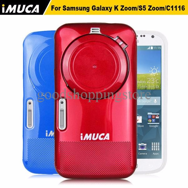 iMuca Soft Gel Cover Casing Case With Lens Cap Samsung Galaxy K Zoom TERKEREN