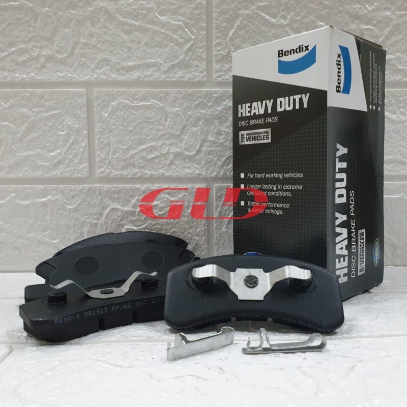 BRAKE PAD - KAMPAS REM DEPAN AGYA / AYLA MANUAL / MIRAGE BENDIX DB1912