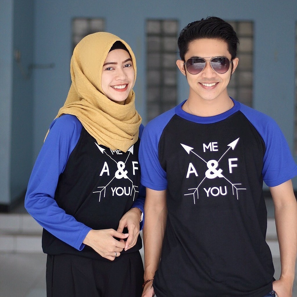 Kaos Couple Romantis Cetak Nama Mu Dan Pasangan Mu