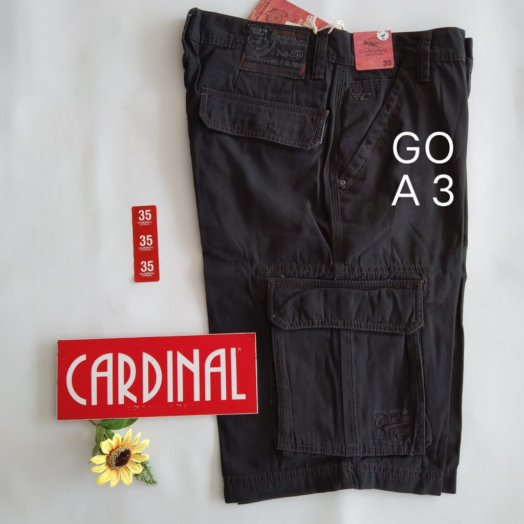 gos  35-KPL CARDINAL KEMPOL CASUAL Celana Pendek Celana Kempol Pria
