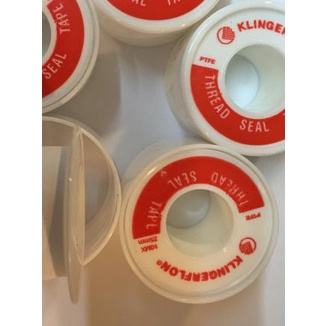 ☝ 1" Klingerflon PTFE Seal Tape Isolasi sambungan pipa anti bocor seltip ☞