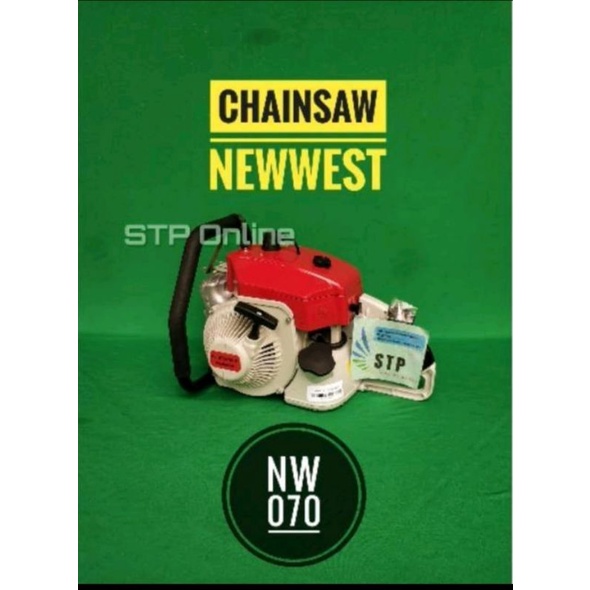 mesin chainsaw 070 new west tanpa bar