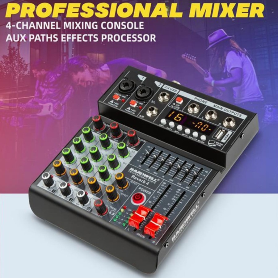 Mixer Audio Hardwell Reverb 4 Hardwell Reverb4 original