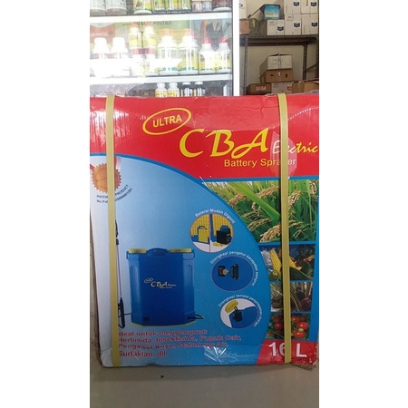 Sprayer Cba Tipe 4 Knapsack Elektrik 16 Liter Tanki Alat Semprot Pertanian