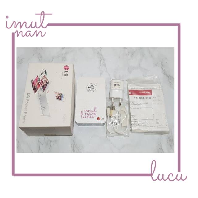 Preloved - Photo Printer LG Pocket Photo Printer Mini Portable