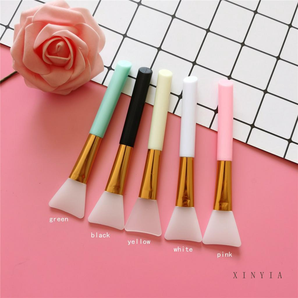 【CHECKOUT RP100】1 PC Kuas Masker Silikon Silicone Masker Wajah Sikat DIY Alat Silicone Pencampuran Perawatan Kulit Kosmetik Makeup Brushes