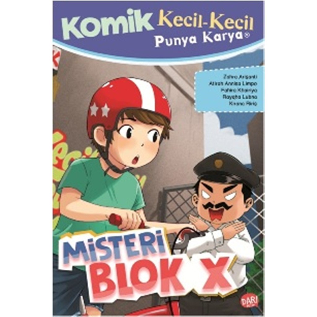 Komik Kkpk Misteri Blok X , Buku Komik, Mzn