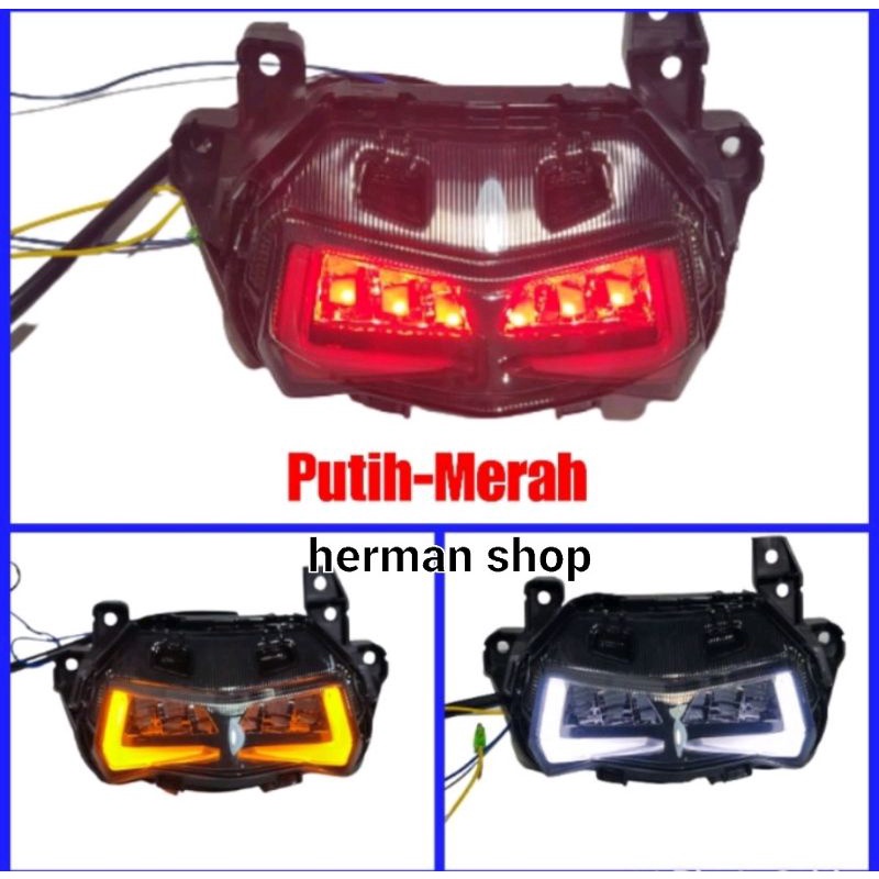 lampu stop aerox new jpa original / stop lamp aerox new jpa