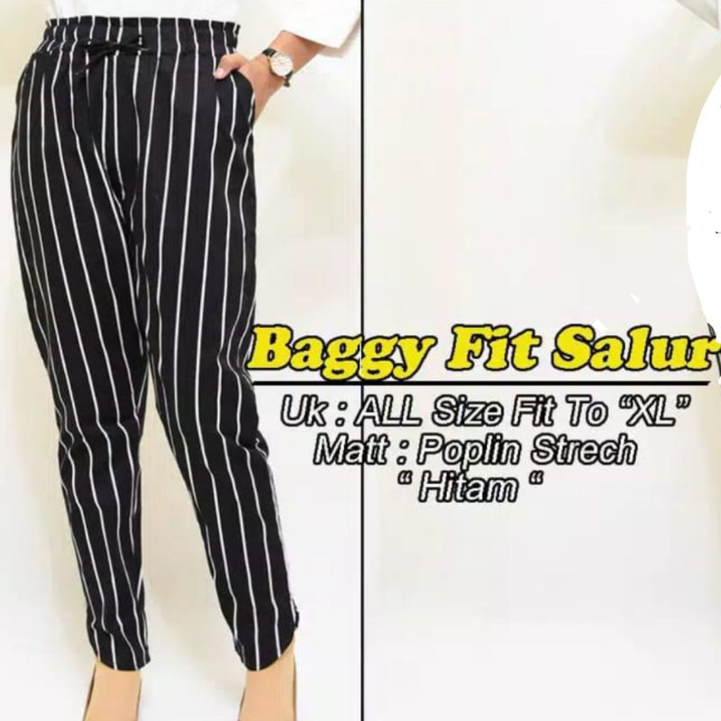 BAGGY PANT POPLIN STRETC, REMAJA DEWASA JUGA BISA//TERGANTUNG UKURAN BADAN