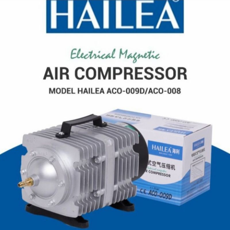 Air Compressor aquarium HAILEA ACO-009D/ACO 008 135W Out Put 120L/Min