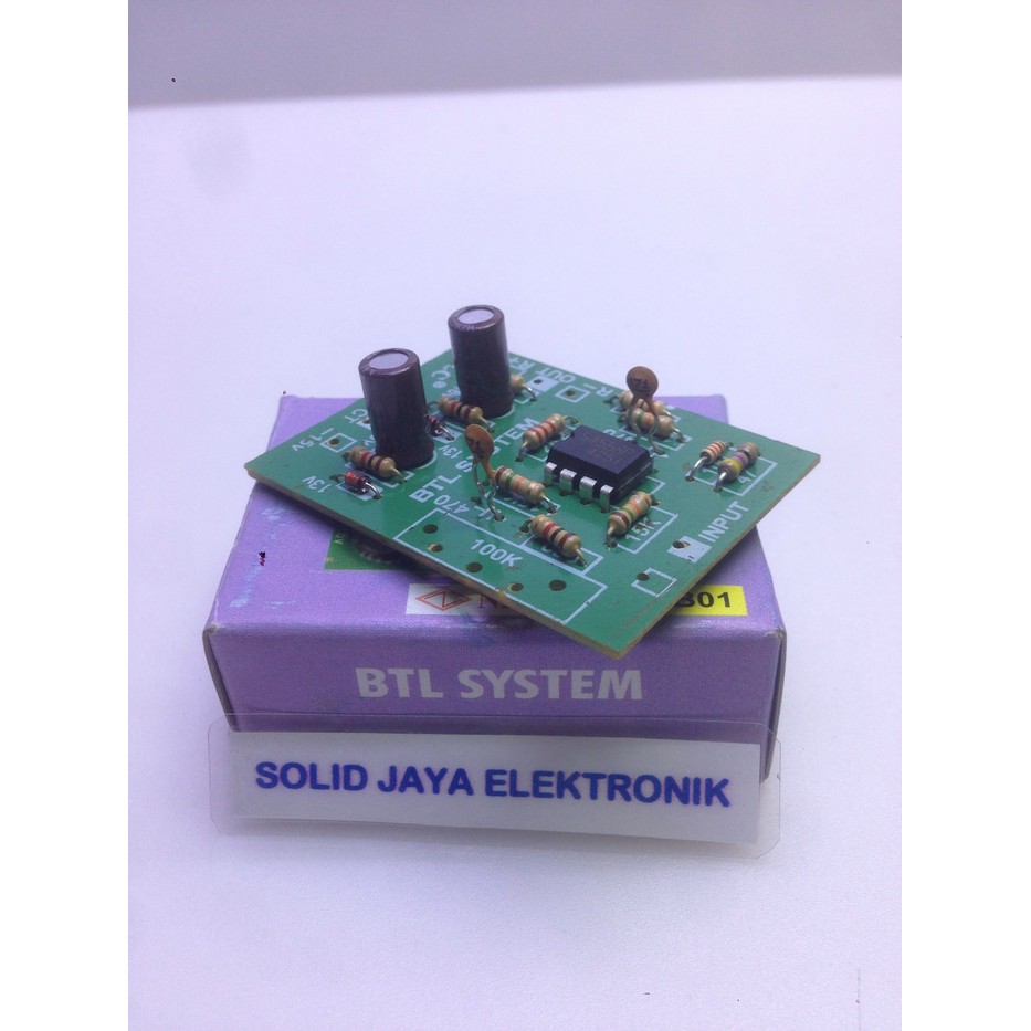 BTL System Nelc Stereo menjadi Mono