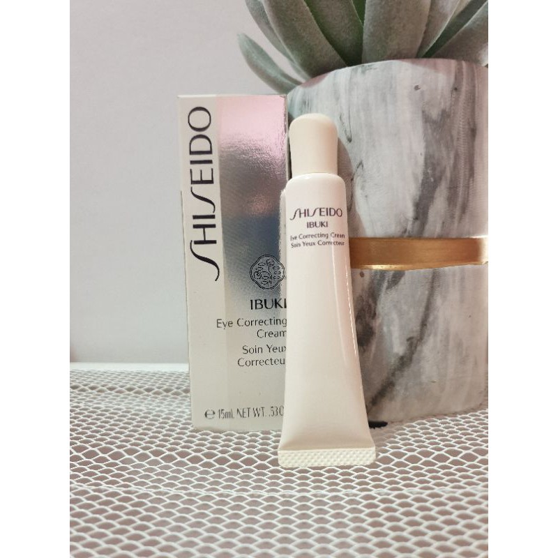 shiseido ibuki eye correcting cream