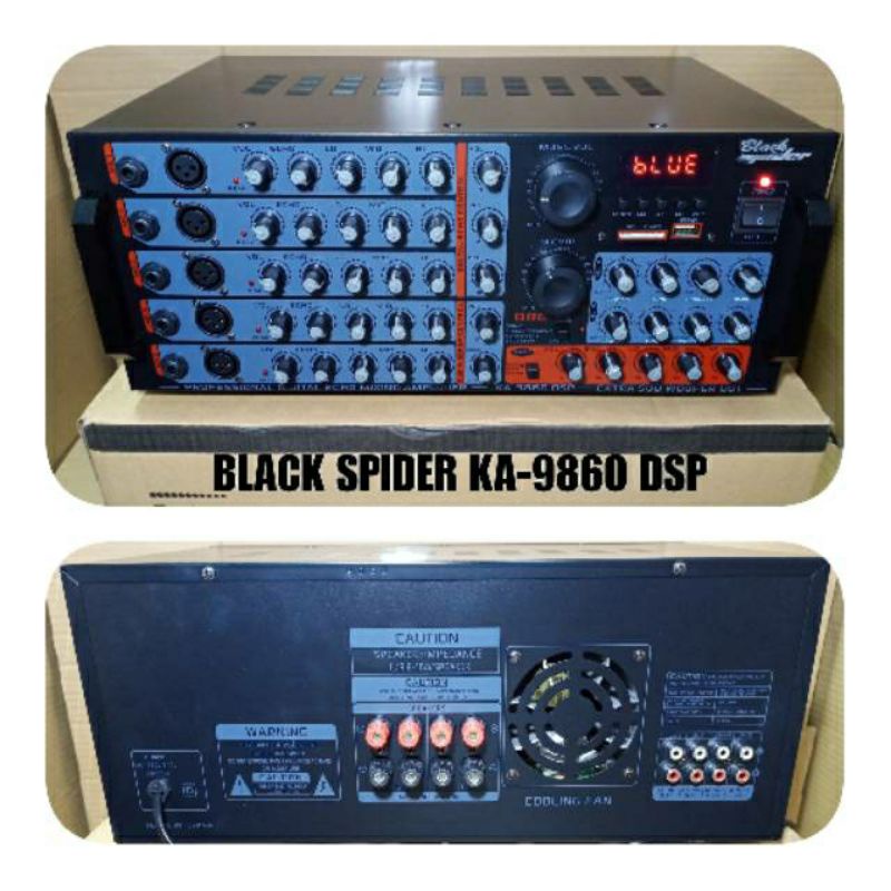 Mixer BLACK SPIDER KA 9860DSP