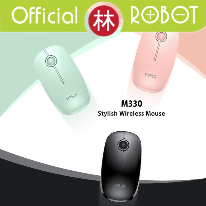 Robot M330 Wireless Mouse Silent Key Cherry Scroll Wheel