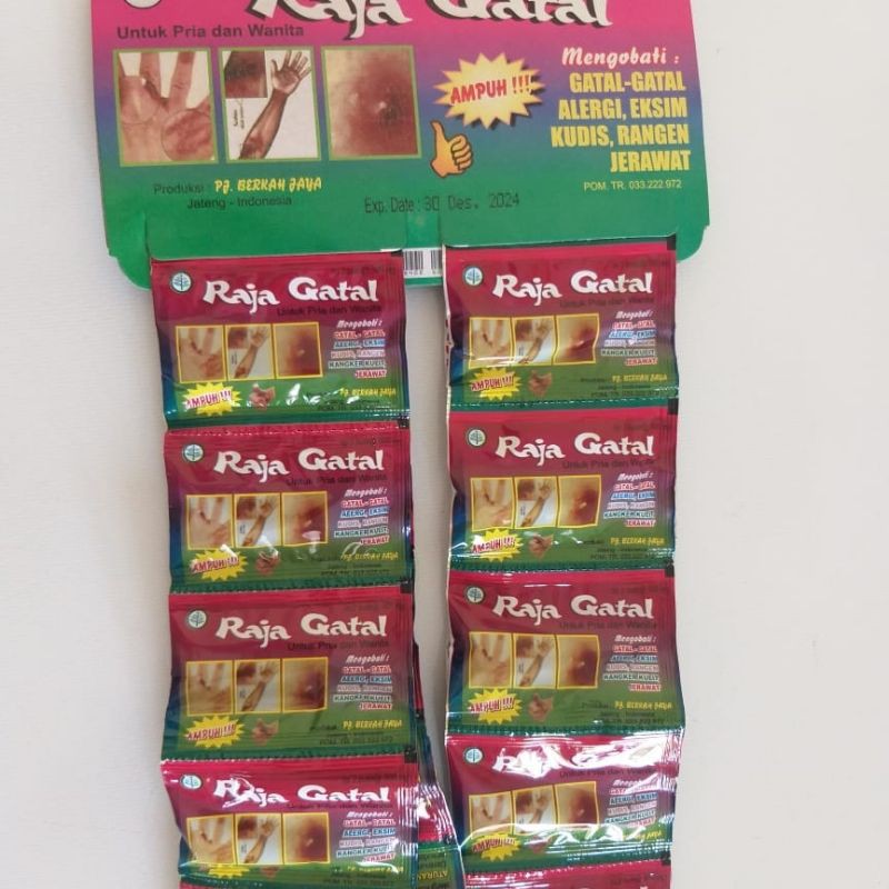 Kapsul Gatal Raja Gatal
