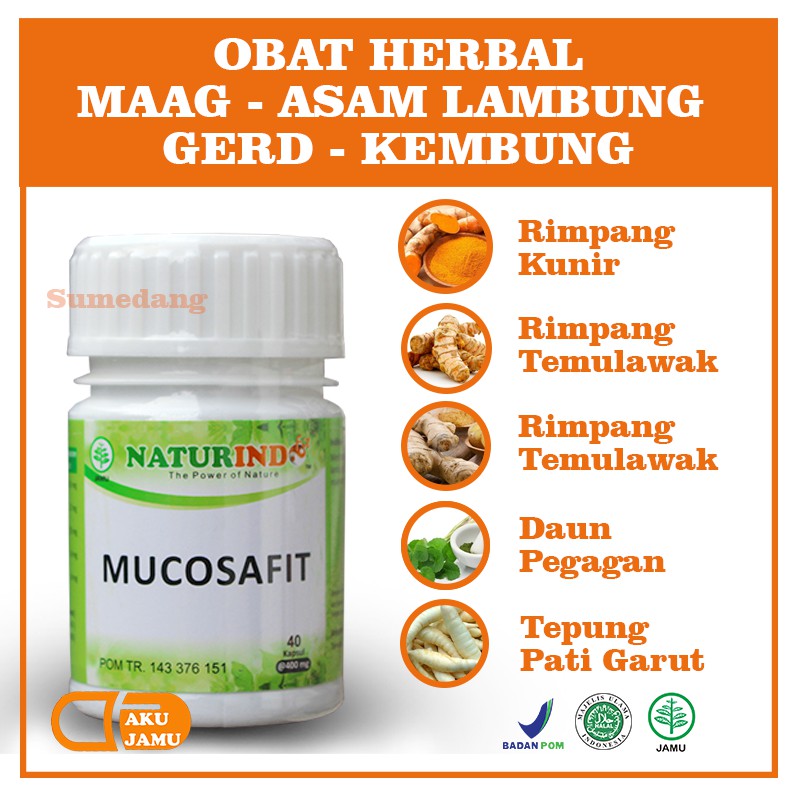 Obat Usus Buntu Paling Ampuh Tanpa Operasi BPOM Asam Lambung Maag Kronis bio Bukan De Nature Mucosafit dan Pos K-5