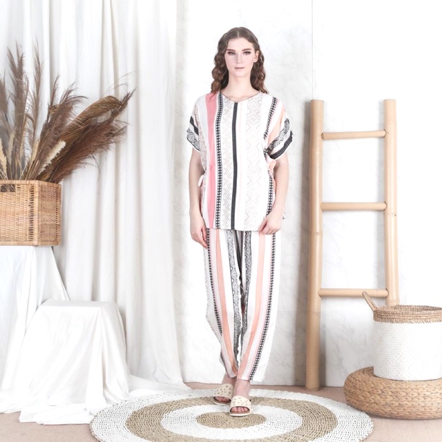 Amro rayon set cp piyama