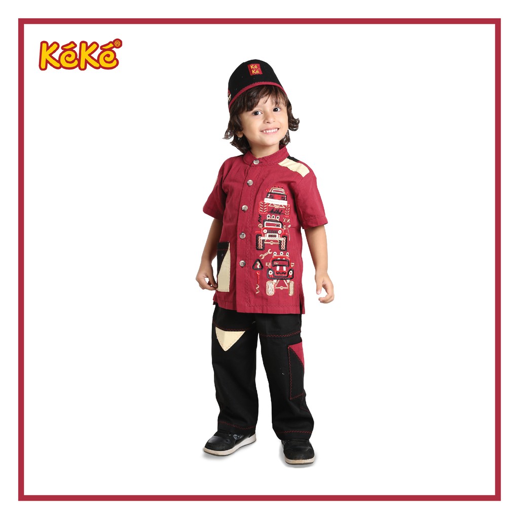 Keke Baju Muslim Anak Laki-laki KP482