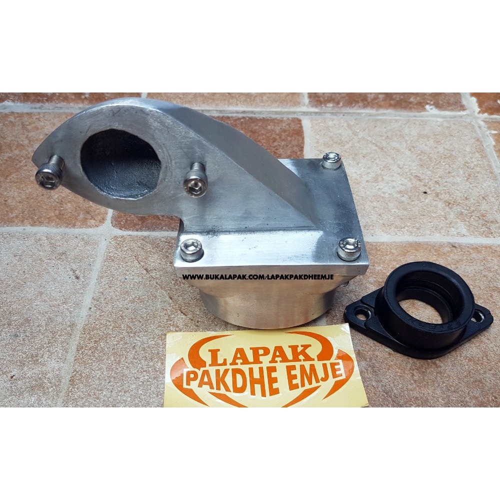 MANIFOL KODOK FIZR INTAKE MANIFOLD KODOK FIZR FORCE 1 HADAP BELAKANG LEHER ANGSA LAPAK PAK