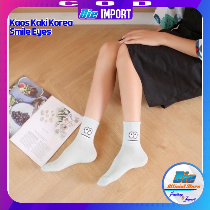 Kaos Kaki Korea Wanita Motif Gost Impor Best Seller