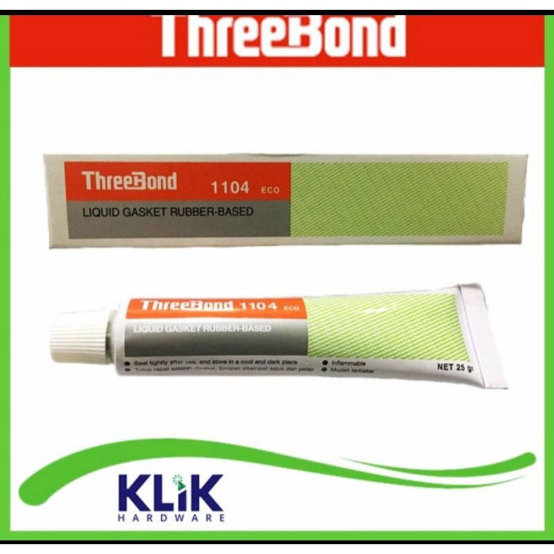 

Threebond 1104 Liquid Gasket 25 gram - Lem Paking Gasket Cair