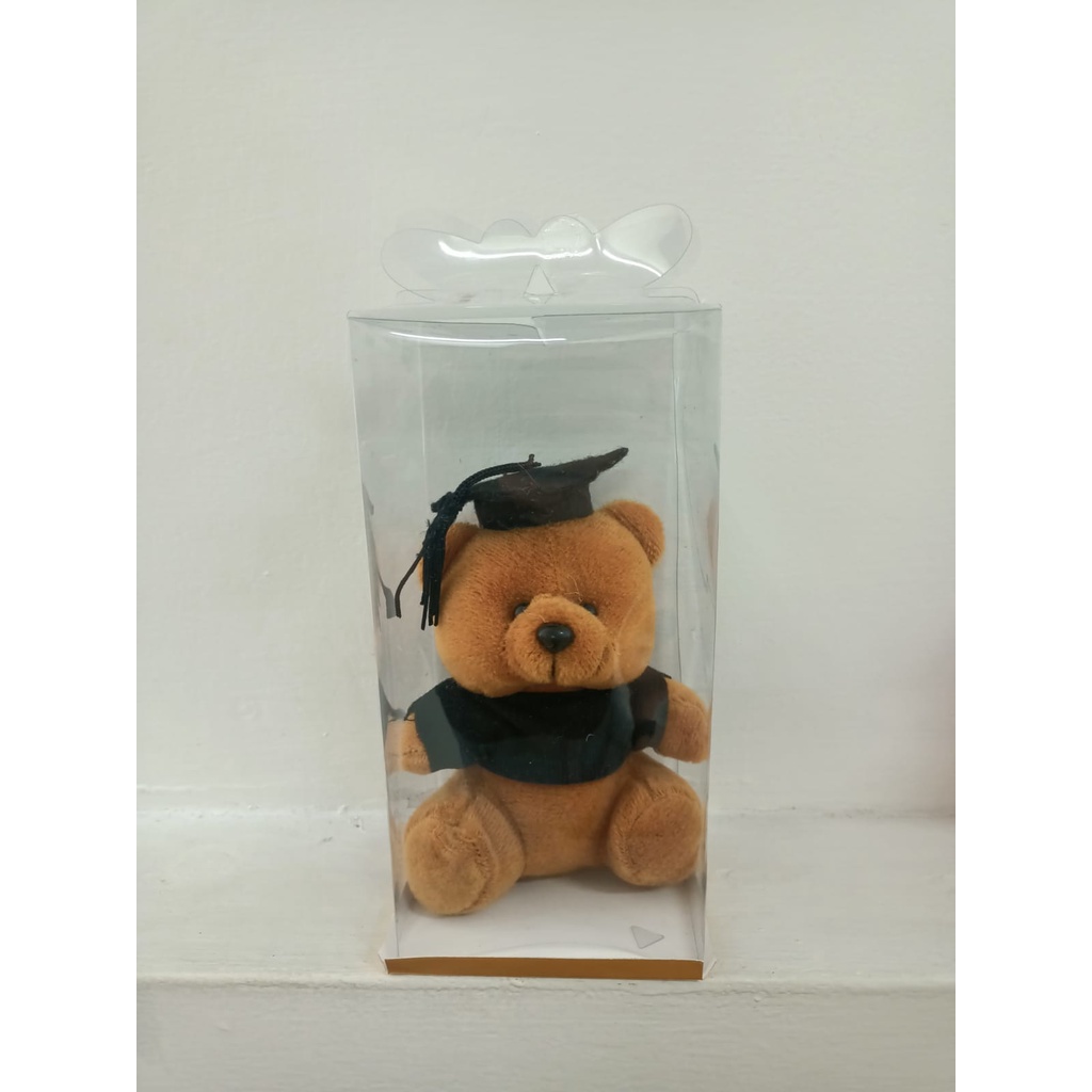 

MK001 Mika Acrylic Akrilik kotak box + Tatakan Kemasan Boneka Souvenir