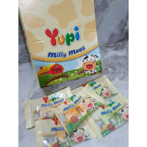 

Yupi Milky Moo Rasa Vanila Susu- 24pcs x 7gram