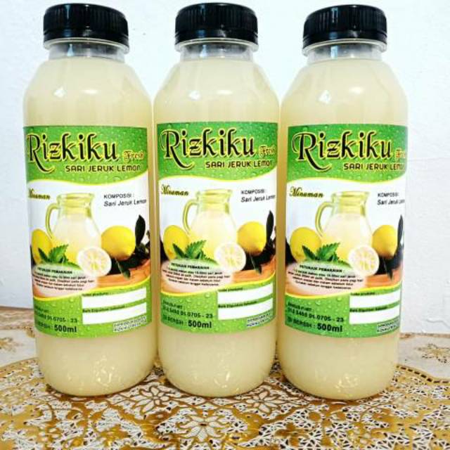 

Sari lemon rizkiku 500 ml