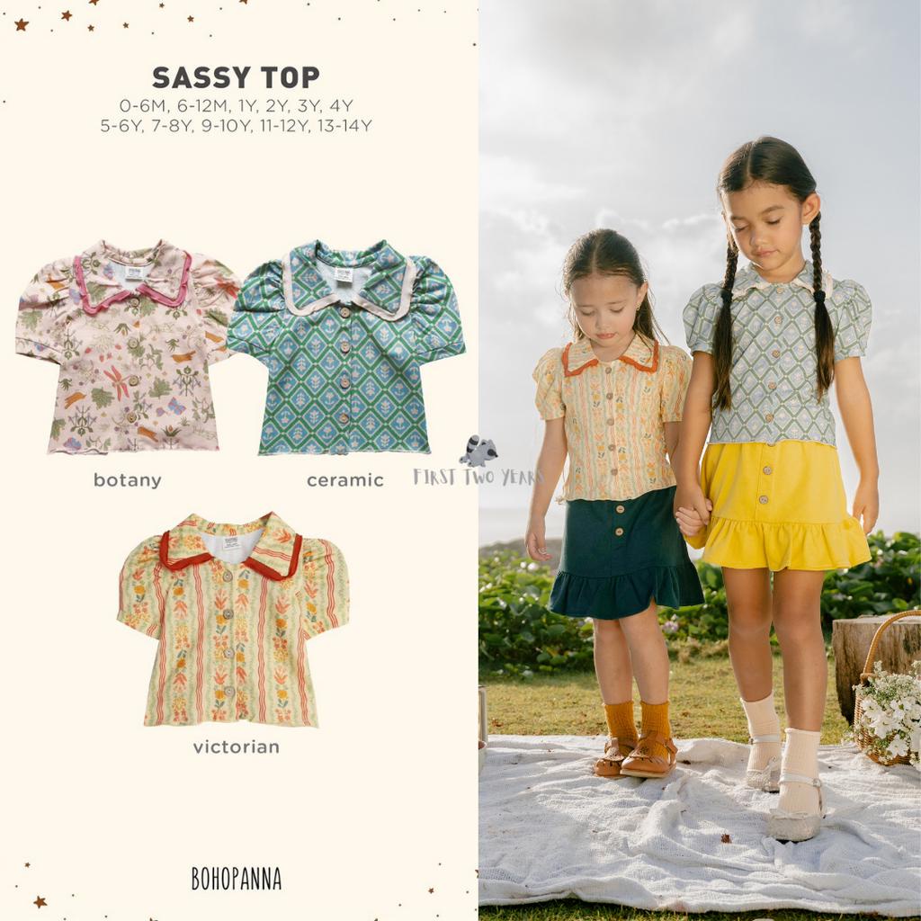 Bohopanna - Sassy Top / Atasan Anak Perempuan