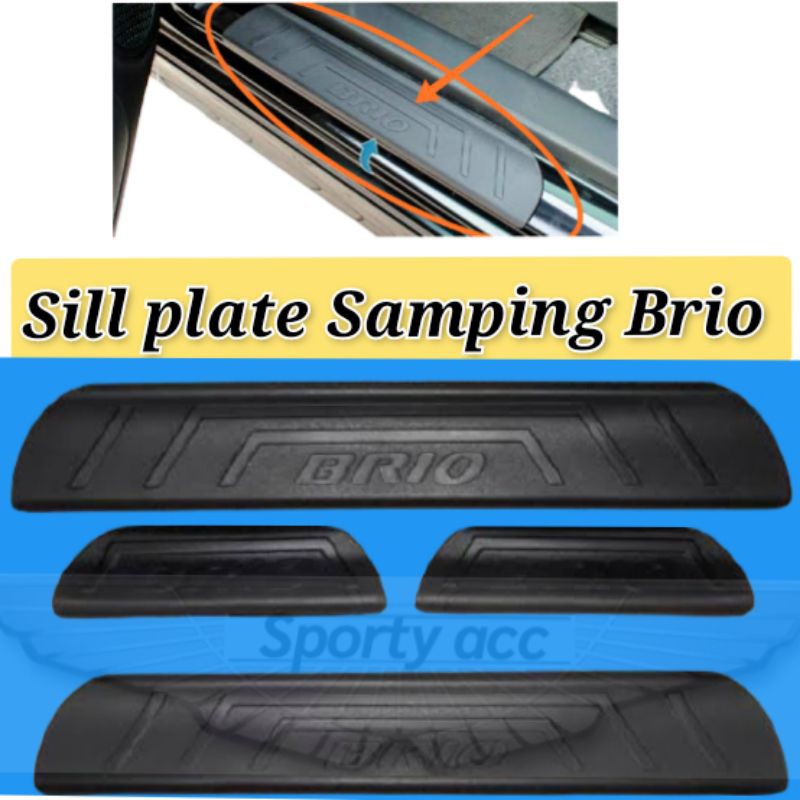 Sill plate samping brio allnew brio jsl