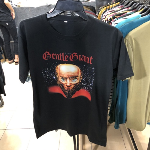 Kaos Gentle Giant Tshirt Casual Unisex Bahan Katun