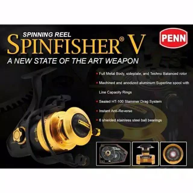 Reel Penn Spinfisher V 8500