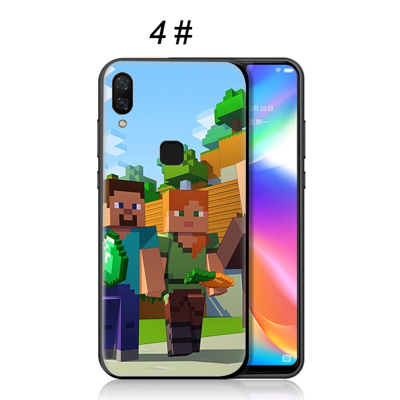 Vivo Y53 Y55 Y81 V5 V7 V9 V11 V15 Soft Case Minecraft Mojang Shopee Indonesia