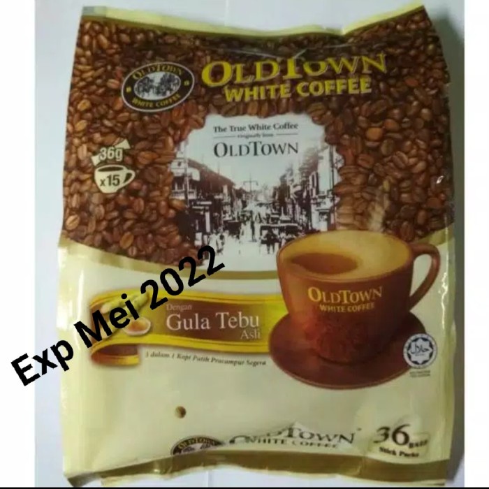 

vf2011vf Old Town White Coffee Cane Sugar 36 G X 15 Packs Ds20X11