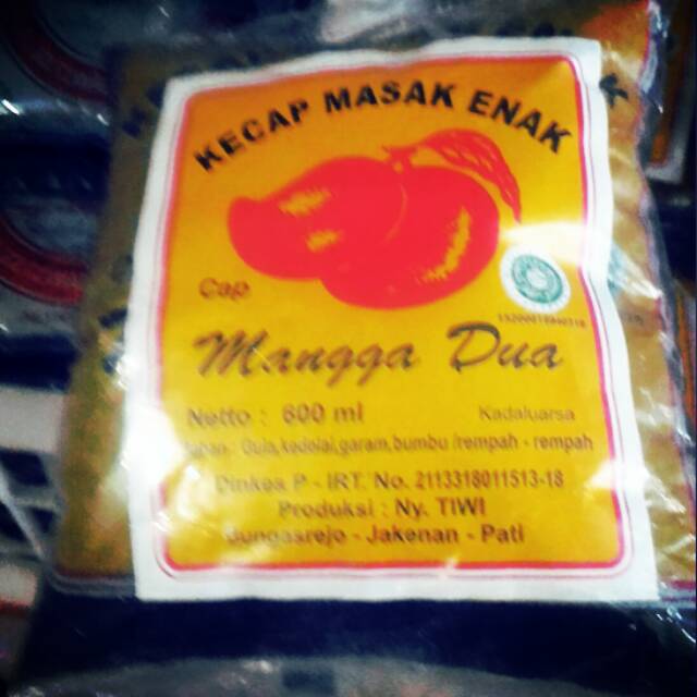 

Kecap Cap Mangga Dua 600ml
