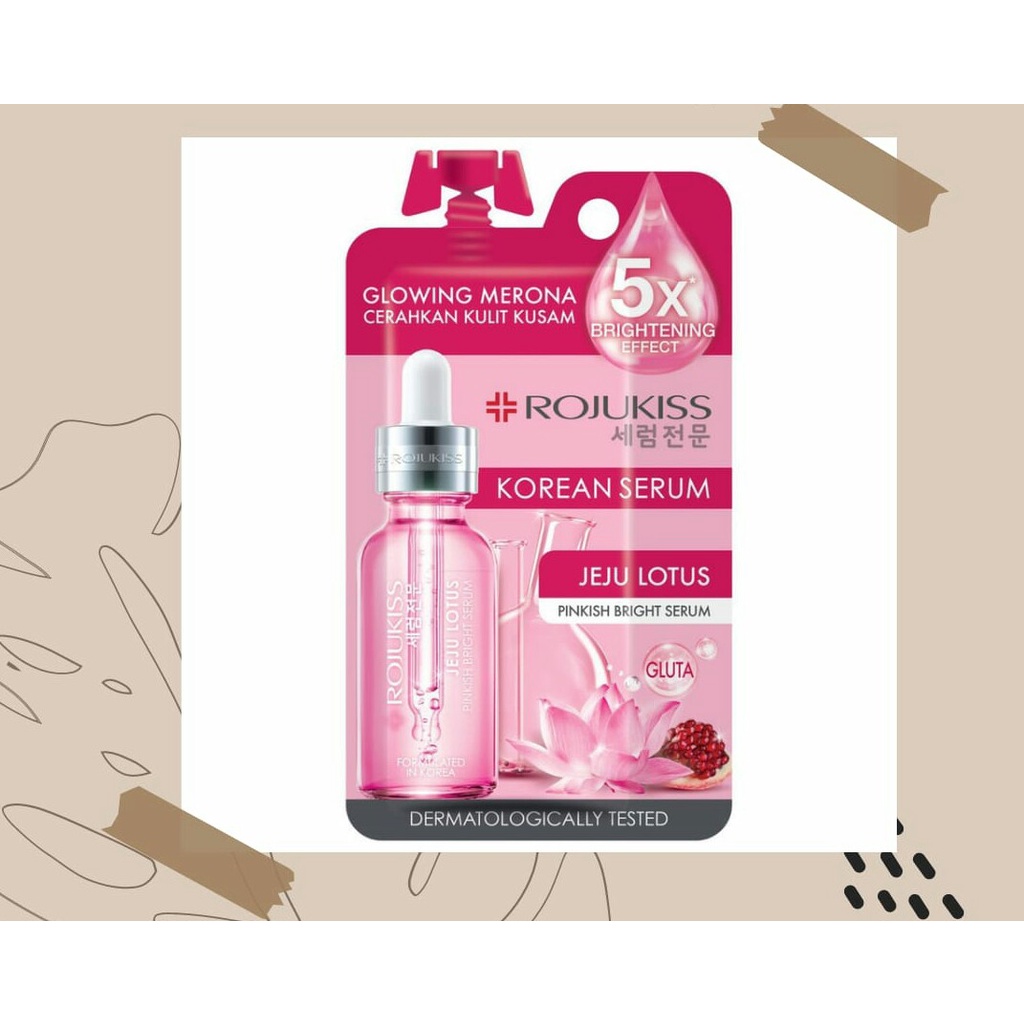 Serum Rojukiss Jeju Lotus