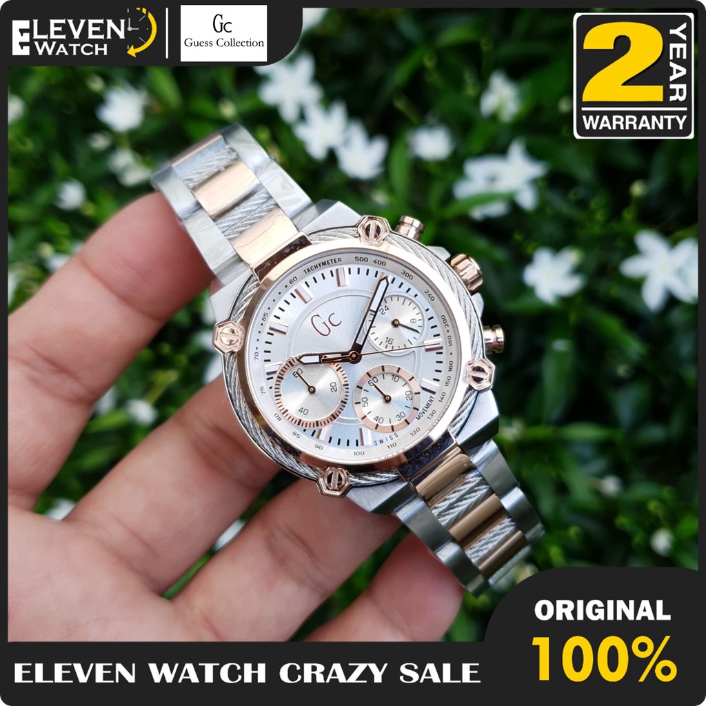 Jam Tangan Wanita Guess Collection / GC y24002g2  Garansi 2 TH