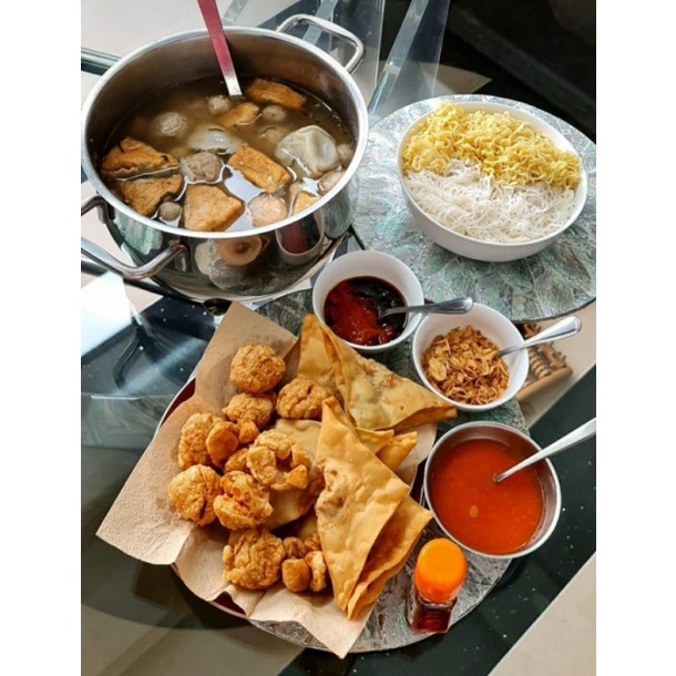 

bakso malang dandang porsi kecil untuk 5 orang