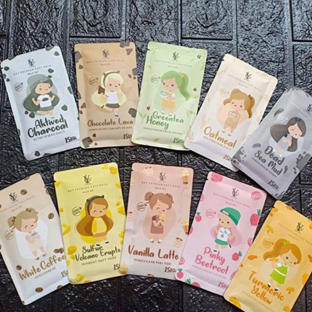 MASKER OAT PREMIUM BY YOURA / MASKER ORGANIK BY YOURA / YOURA MASK