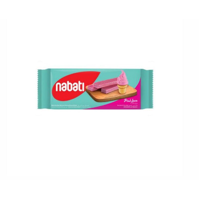 

NABATI WAFER 145g PINK LAVA