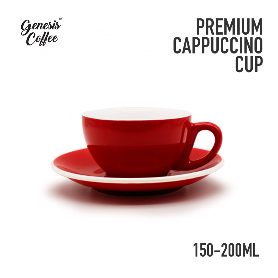 PREMIUM CANGKIR SAUCER LATTE / CAPPUCCINO / CUP 150-200ML