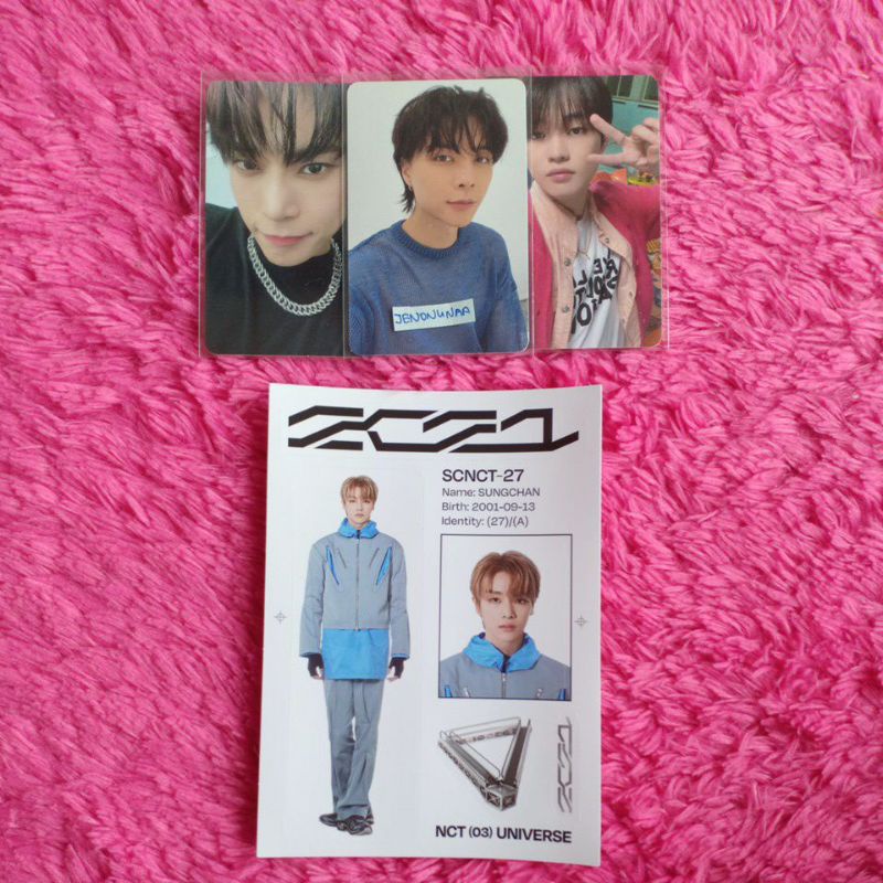Johhny Photobook, Doyoung Jewel, Chenle Jewel Universe (Universe Version Only)