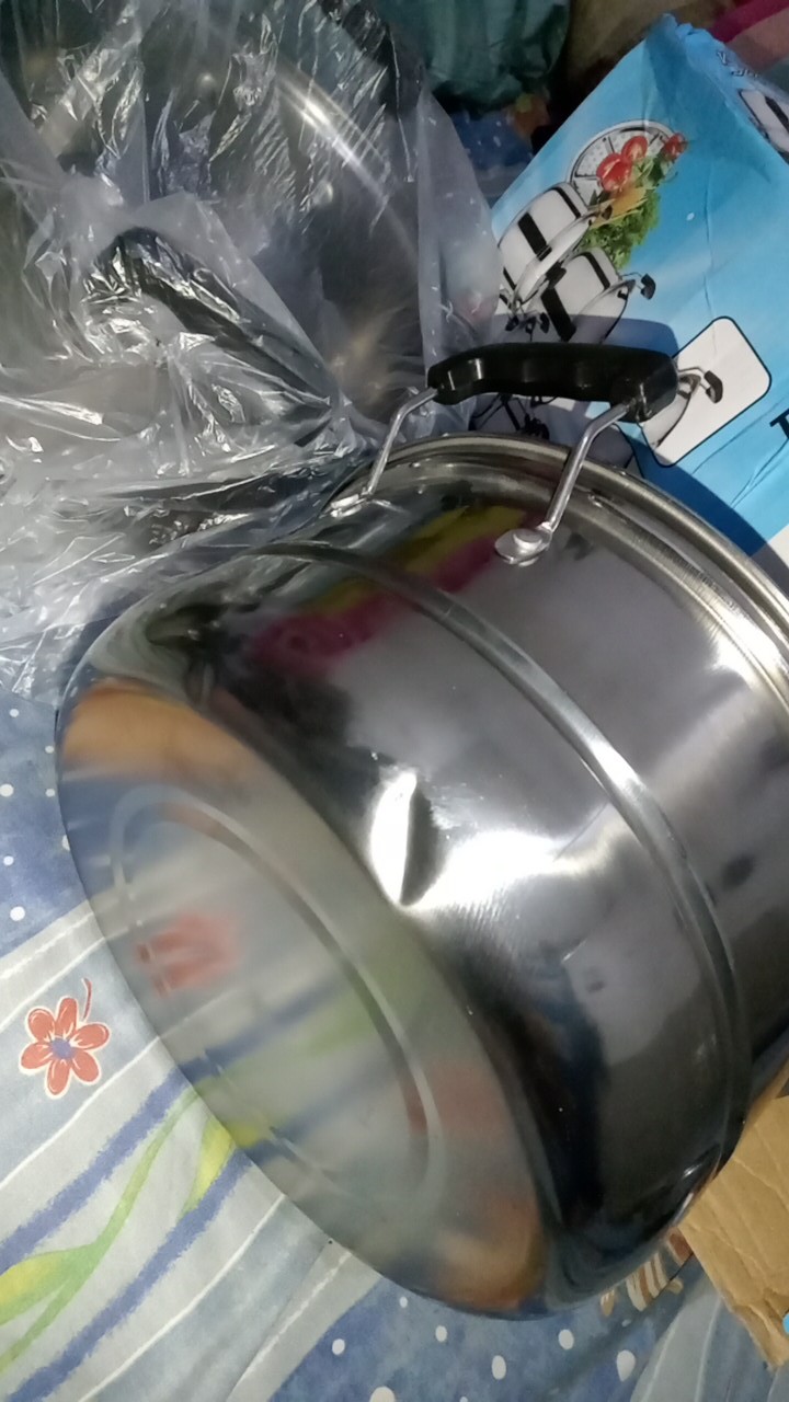 Panci Murah Isi 5 + Steamer / Panci Set/panci Stainless