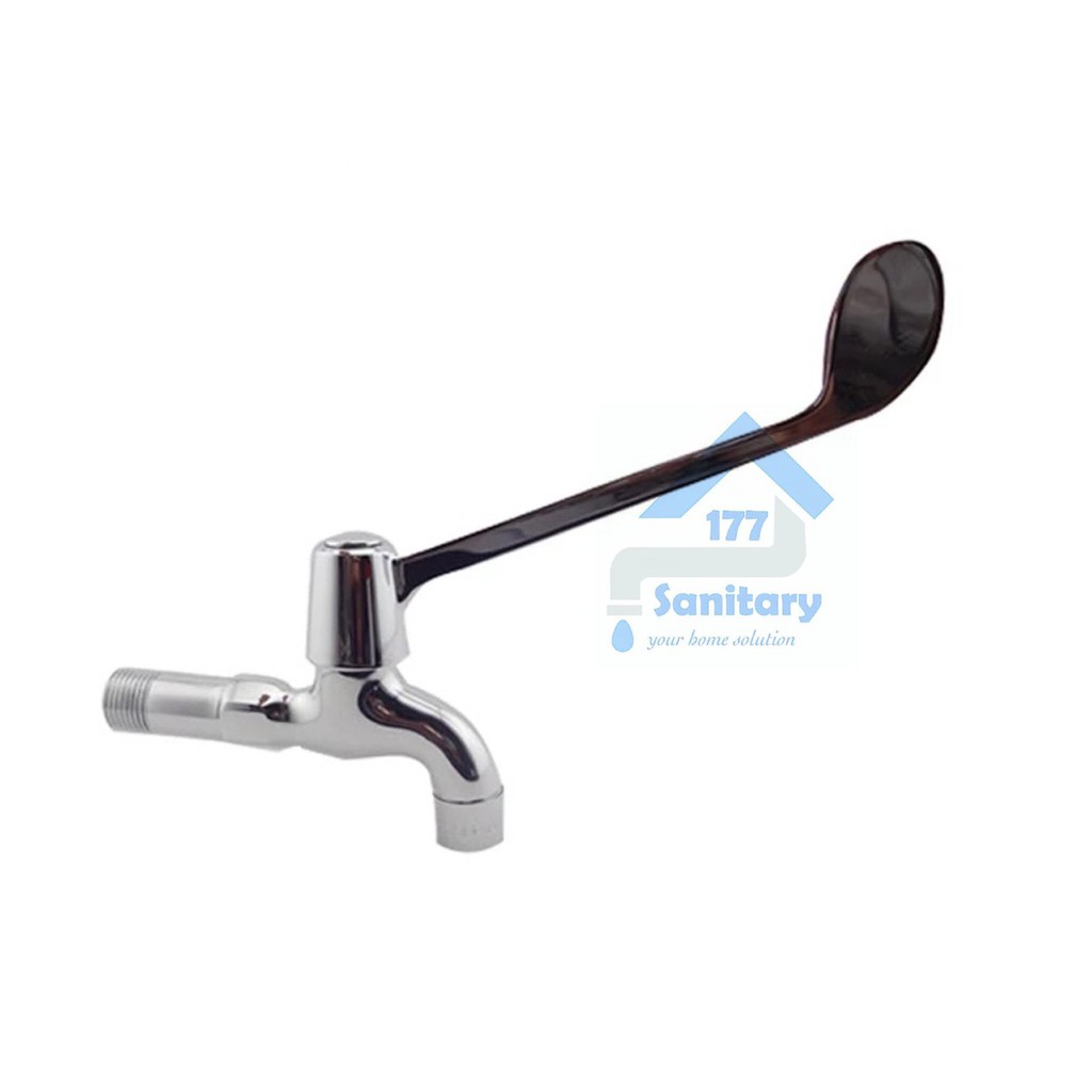 Kran TEMBOK Full Kuningan Medical Panjang 821CU- Keran air Rumah sakit RS medical long faucet brass /G16