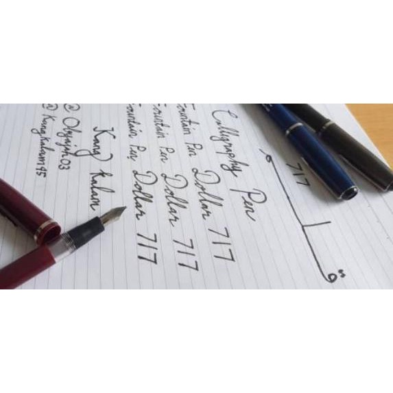 

Z-EKT ☼ Fountain Pen Pena Tinta Qallam Khot Kaligrafi Arab, Dollar Fountain Pen. Pakistan. Pena Tinta ink langsung kirim